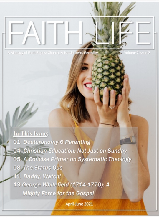 FAITH LIFE Cover - Spring FAITH LIFE Cover - Spring