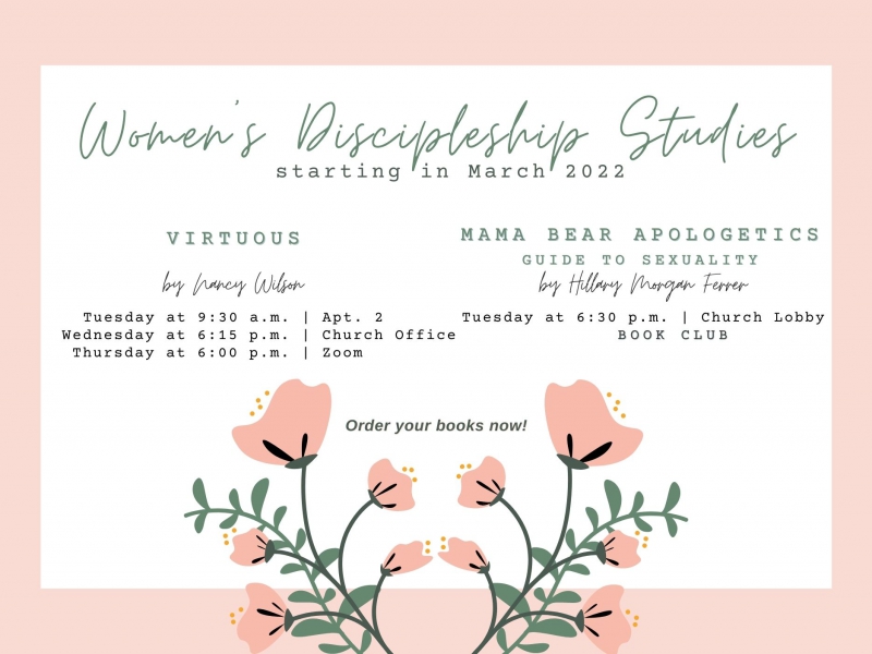 Women's Discipleship Spring Studies